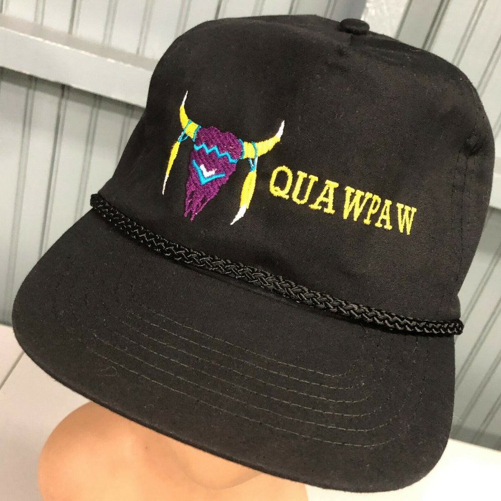 Vintage Quapaw Nation Oklahoma Reservation Cap Hat